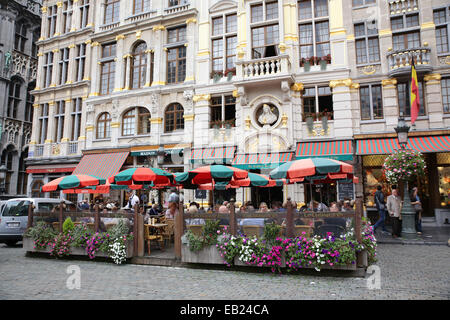 Platzieren Sie Brüssel grand Restaurant La Chaloupe d ' or Stockfoto