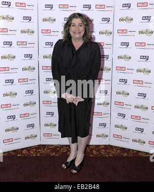 West End Eurovision - 7. MAD Vertrauen HIV/AIDS-Charity-Nacht Featuring: Caroline Quentin Where: London, Vereinigtes Königreich bei: 22. Mai 2014 Stockfoto