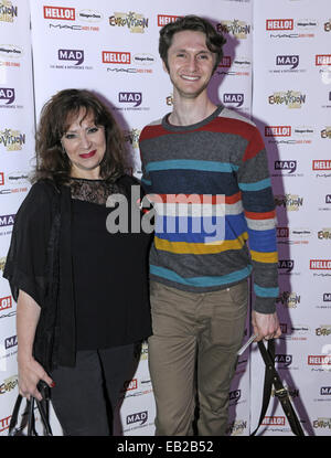 West End Eurovision - 7. MAD Vertrauen HIV/AIDS-Charity-Nacht Featuring: Harriet Thorpe und Sohn wo: London, Vereinigtes Königreich bei: 22. Mai 2014 Stockfoto