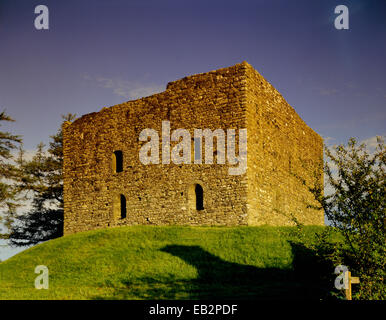 Das 12. Jahrhundert Turm, Lydford Castle, Devon, UK Stockfoto