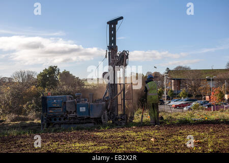 ÜBER SOUTH WEST GEOTECHNISCHEN South West geotechnischen (SWG) ist ein Joint-Venture-Unternehmen von Hall Geoscience Ltd. und Stunt gebildet Stockfoto