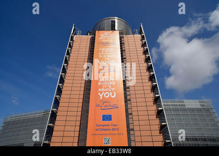 Europäische Kommission, Berlaymont-Gebäude, Brüssel, Region Brüssel, Belgien Stockfoto