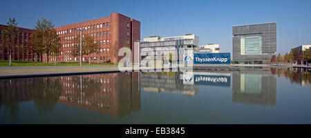 ThyssenKrupp AG Unternehmenszentrale, Essen, Ruhrgebiet, Nordrhein-Westfalen, Deutschland Stockfoto