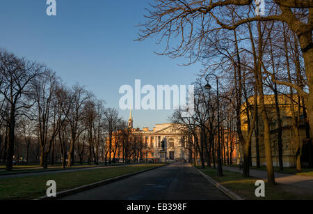 Mikhailovsky Castle in St. Petersburg, Russland Stockfoto