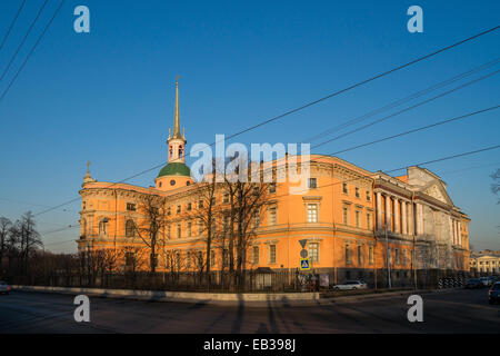 Mikhailovsky Castle in St. Petersburg, Russland Stockfoto