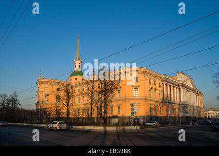 Mikhailovsky Castle in St. Petersburg, Russland Stockfoto