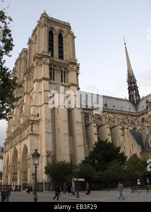 Catedral de Notre-Dame. Arte Gótico, S. XIV Stockfoto