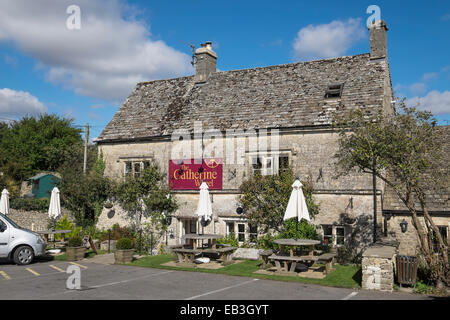 Catherine Wheel Gastwirtschaft und Restaurant Bibury Gloucestershire, England Stockfoto