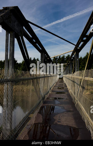 Fußgängerbrücke über den Fluß großes Ouse Stockfoto