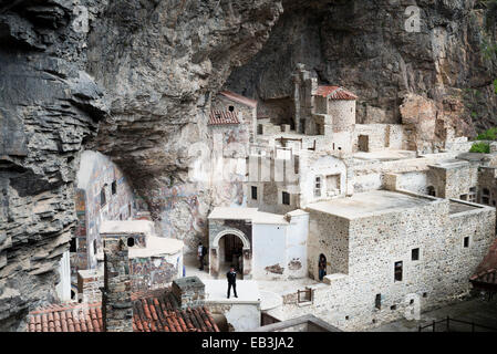 Sumela Kloster Maçka, Provinz Trabzon, Türkei Stockfoto