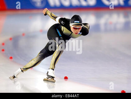 Seoul, Südkorea. 23. November 2014. Miyako Sumiyoshi (JPN)-Speed-Skating: Frauen 1000m Division A der ISU-Eisschnelllauf-Weltcup in Taerung internationalen Eisbahn in Seoul, Südkorea. © Lee Jae-Won/AFLO/Alamy Live-Nachrichten Stockfoto