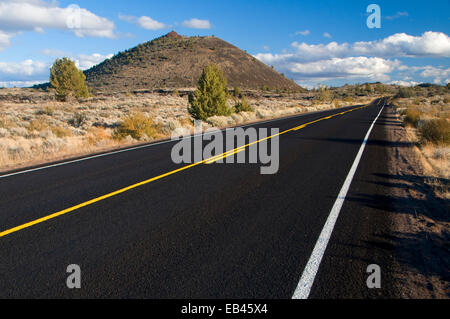 Schonchin Butte, Vulkan Vermächtnis National Scenic Byway, Lava Betten Nationaldenkmal, Kalifornien Stockfoto