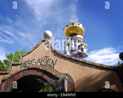 Biermuseum in Abensberg Kuchlbauer Brauerei Herstellung Stockfoto