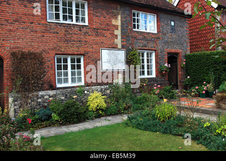 Außenansicht des Christs Krankenhaus, Stadt Winchester, Hampshire County; England; Großbritannien, UK Stockfoto