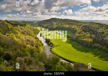 Fluss Wye; Von Symonds Yat; Forest of Dean; UK Stockfoto