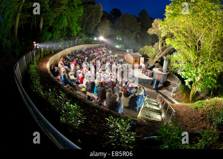 Trebah Garden; Theater; Cornwall; UK Stockfoto