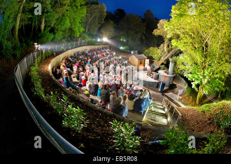 Trebah Garden; Theater; Cornwall; UK Stockfoto