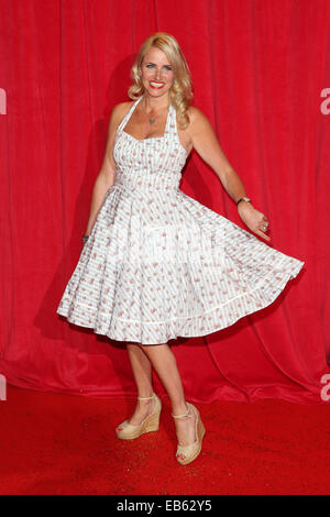 Die British Soap Awards 2014 statt im Hackney Empire - Ankünfte Featuring: Nancy Sorrell Where: London, Vereinigtes Königreich bei: 24. Mai 2014 Stockfoto