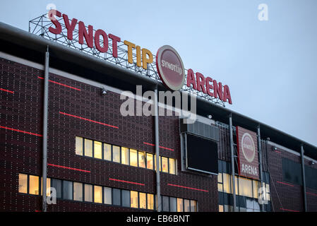 Prag, Tschechische Republik. 18. November 2014. Synot Tip Arena während der U21-Testspiel zwischen Tschechien und Deutschland in Prag, Tschechische Republik, 18. November 2014. Foto: THOMAS EISENHUTH/Dpa/Alamy Live News Stockfoto