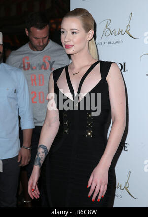 Power 106'd DJ E-Mann Geburtstagsfeier mit Iggy Azalea, Mike Posner und Far East Movement bei der Bank im Bellagio Resort und Casino in Las Vegas mit: Iggy Azalea wo: Las Vegas, Nevada, Vereinigte Staaten, wann: 25. Mai 2014 Stockfoto