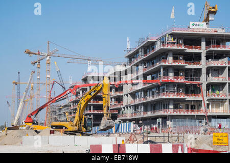 Luxus Apartment Neubauten in Dubai Vereinigte Arabische Emirate Stockfoto