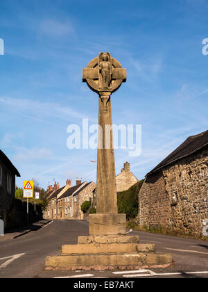 Dorf, am Crich, in der Nähe von Matlock, Derbyshire, UK Stockfoto