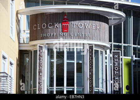 Clock Tower Einkaufszentrum an der Waterfront in Kapstadt Stockfoto