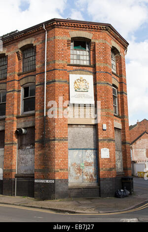 Ehemaligen Schuh-Fabrik in Northampton, England Stockfoto