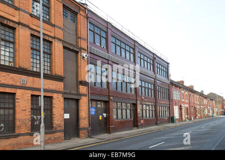 Ehemaligen Schuh-Fabrik in Northampton, England Stockfoto