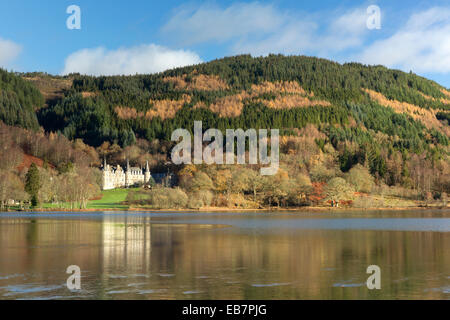 Loch Achray, Trossachs, Schottland, November 2014 Stockfoto