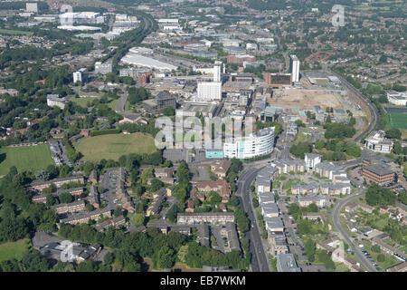 Eine Luftaufnahme des Zentrums von Bracknell, Berkshire Stockfoto