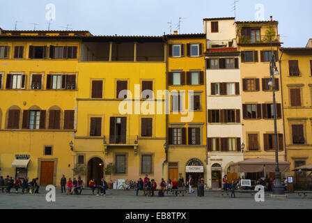 Piazza di Santa Croce, Florenz, Toskana, Italien Stockfoto