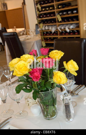 Castle Cottage Restaurant, Harlech, North Wales, UK Stockfoto