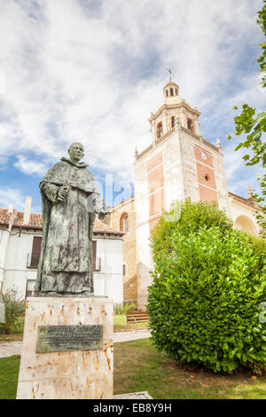 Kirche von San Andres in Carrion de Los Condes, Jakobsweg, Palencia, Spanien Stockfoto