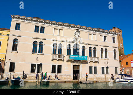 Museo del Vetro, Glasherstellung Museum, Insel Murano, Venedig, Italien Stockfoto