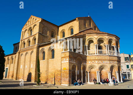 Chiesa dei Santi Maria e Donato, Kirche, Campo San Donato, Murano Insel, Venedig, Italien Stockfoto