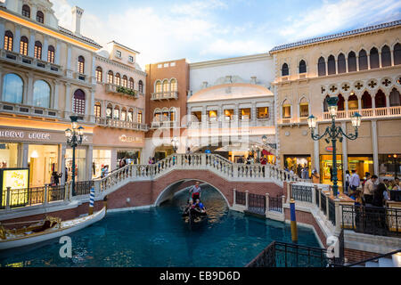 Das Venetian Resort Hotel and Casino am Las Vegas Strip Stockfoto