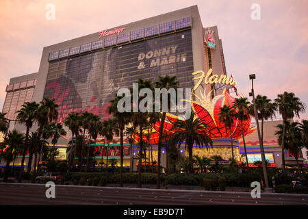 Das Flamingo Hotel and Casino in Las Vegas Strip Stockfoto