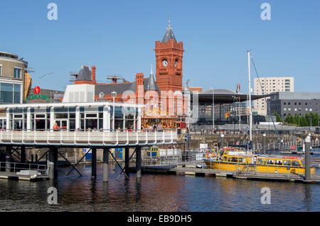 Großbritannien, Wales, Cardiff, Stadt, Pierhead Gebäude Stockfoto