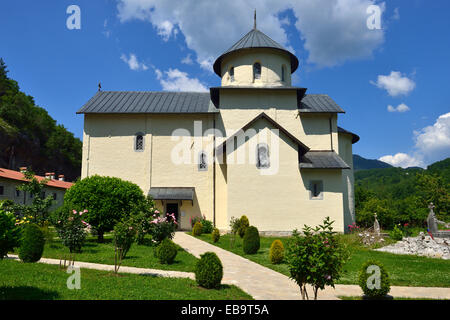 Orthodoxe Moraca Kloster, Crna Gora, Montenegro Stockfoto