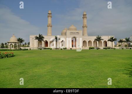 Sultan Qaboos Moschee, klassische Architektur der Medina, Salalah, Orient, Oman Stockfoto