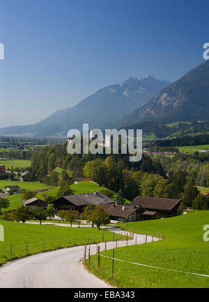 Burg Kropfsberg Schloss, Reith Im Alpbach, Tirol, Österreich Stockfoto