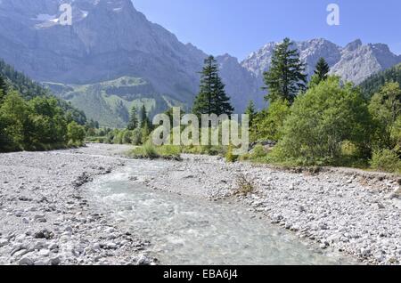 Rißbach, rißbachtal, Alpenpark Karwendel, Österreich Stockfoto