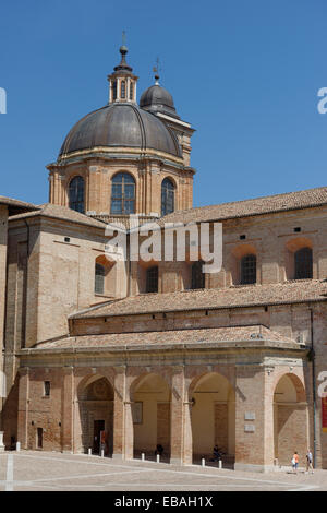 Dom, Kathedrale, Urbino, Marken, Italien Stockfoto