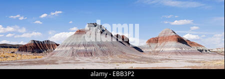 Die Tipis, Petrified Forest National Park, Arizona USA Stockfoto