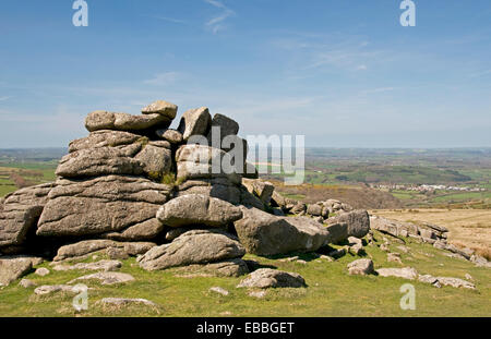 Auf Belstone, Dartmoor Stockfoto