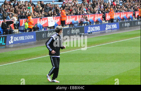 Eine Richtung hosten ein Fußballspiels Geldbeschaffung für irische Autismus-Aktion bei King Power Stadium mit Leicester: Niall Horan wo: Leicester, Vereinigtes Königreich bei: 26. Mai 2014 Stockfoto