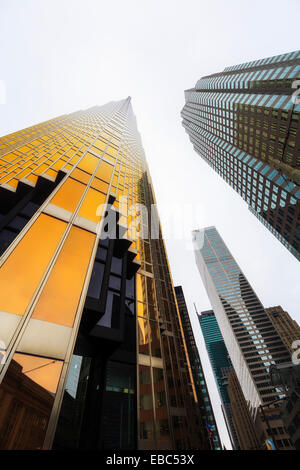 Amt erhebt sich im Finanzdistrikt von Toronto, Ontario, Kanada Stockfoto