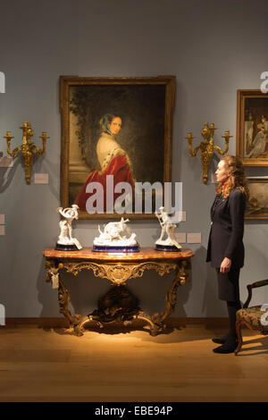 UN Moment de Perfektion Verkauf, Porträt von Kaiserin Alexandra Feodorovna von Rußland von Christine Robertson Stockfoto