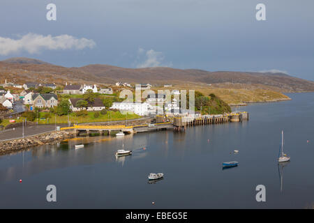 Tarbert Hafen, Isle of Harris, äußeren Hebriden, Schottland Stockfoto